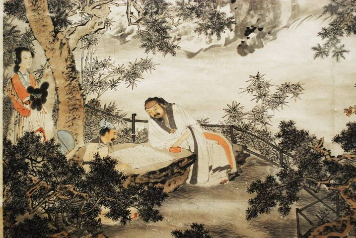 坐隐or忘忧